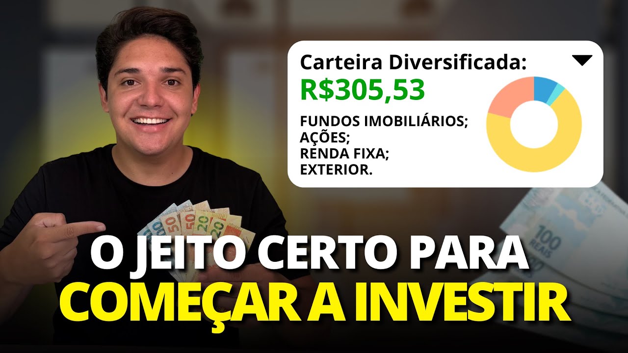 COMO INVESTIR COM POUCO DINHEIRO EM 2026 | Método de aporte para iniciantes e não iniciantes 