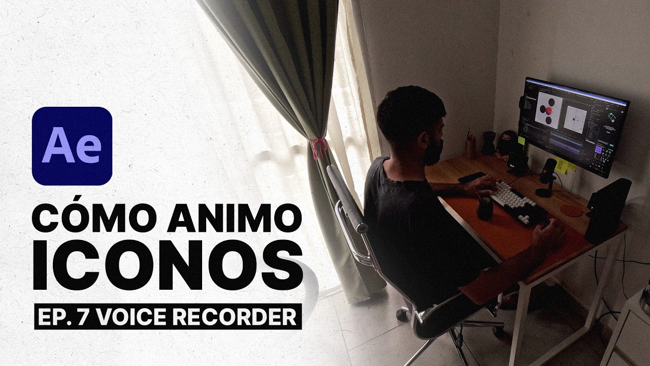 Cómo animar un logo en After Effects | Voice Recorder