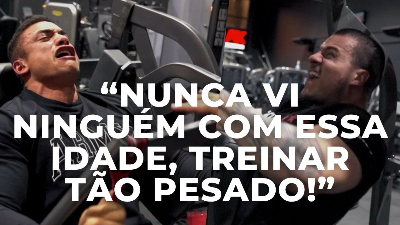 BOTTURA E GNOMO PUXAM TREINO CURTO E INTENSO DE COSTAS
