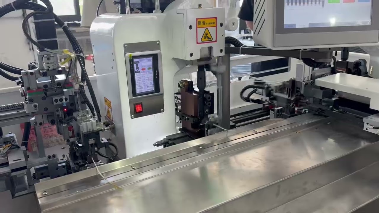 Fullt Automatic Double-Head Wire Twisting and Tin Dipping Machine