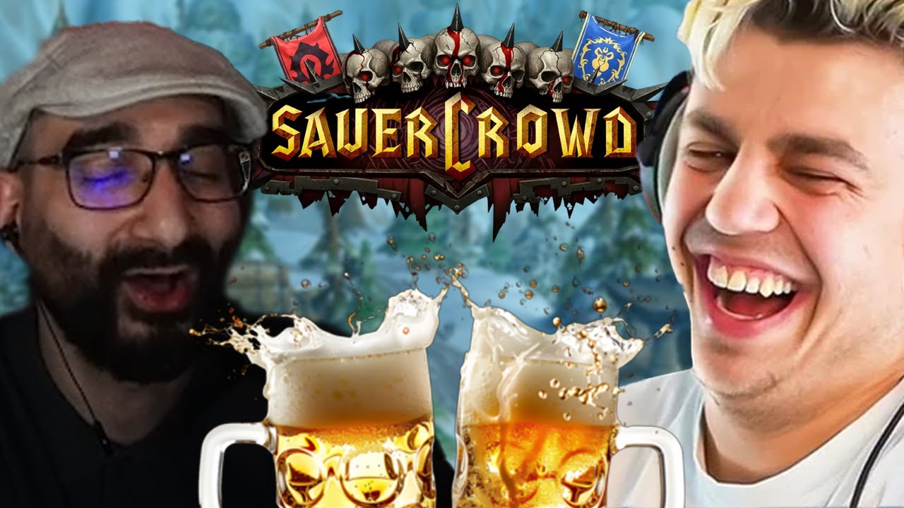 ICH BESAUFE MICH MIT PAPAPLATTE (in wow) | [SAUERCROWD]