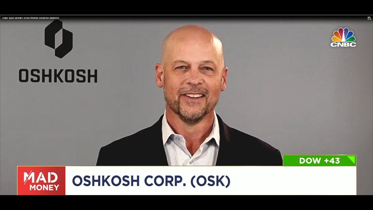Jim Cramer's Mad Money with Oshkosh CEO John Pfeifer - June 2023