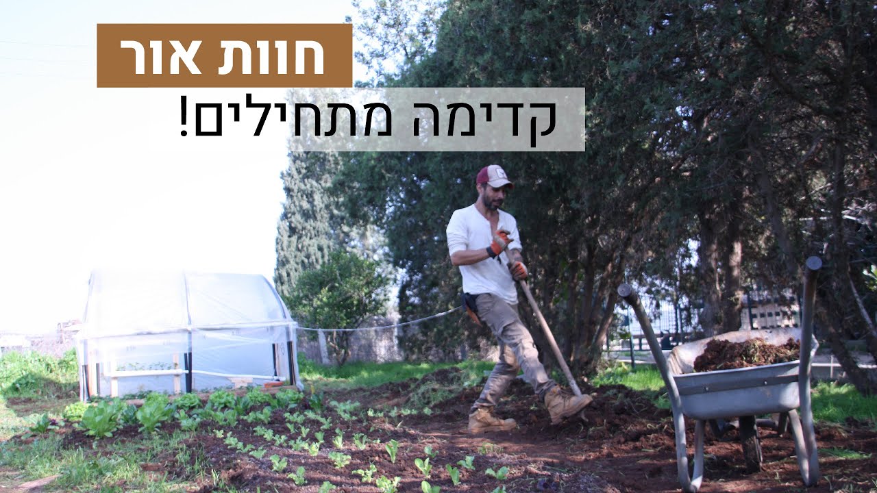 חוות אור לייף סטייל אורגני - קדימה מתחילים!