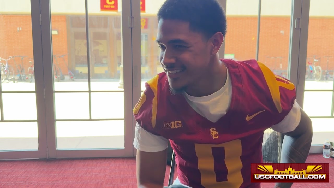 USC Media Day 2025 - WR Zacharyus Williams