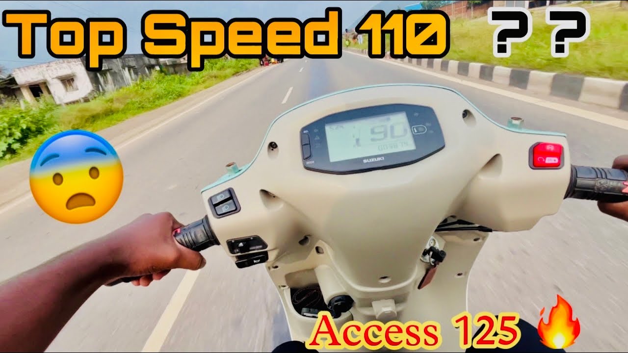 Access 125 Top Speed 🤔 | Suzuki Access 125 | Suzuki Access 125 Review | Suzuki Access | Sameerkhanx