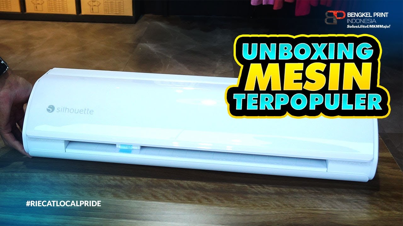 Mesin Cutting Sticker Paling Populer dan Ramah di Kantong| Unboxing Silhouette Cameo 5