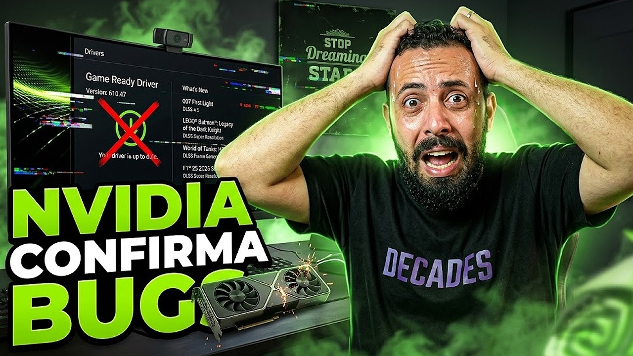 N&Atilde;O ATUALIZE seu driver NVIDIA para o 610.47, mas se atualizou...
