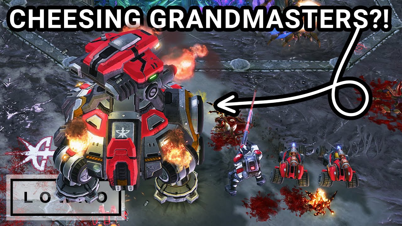 StarCraft 2: uThermal PLANETARY FORTRESS Rushes Grandmasters!