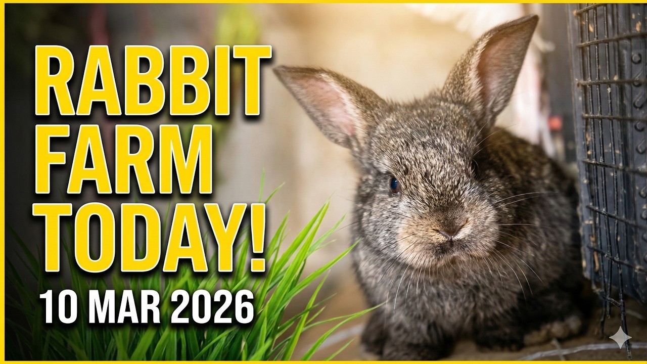 Moosa Farm Day #13: Rabbit Farm Daily Life Update | 10 March 2026