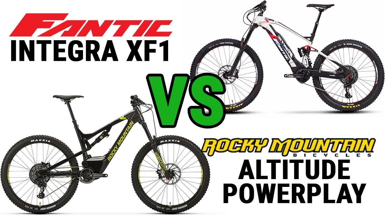 Test de bicicletas eléctricas Fantic Integra XF1 VS Rocky Mountain Altitude Powerplay