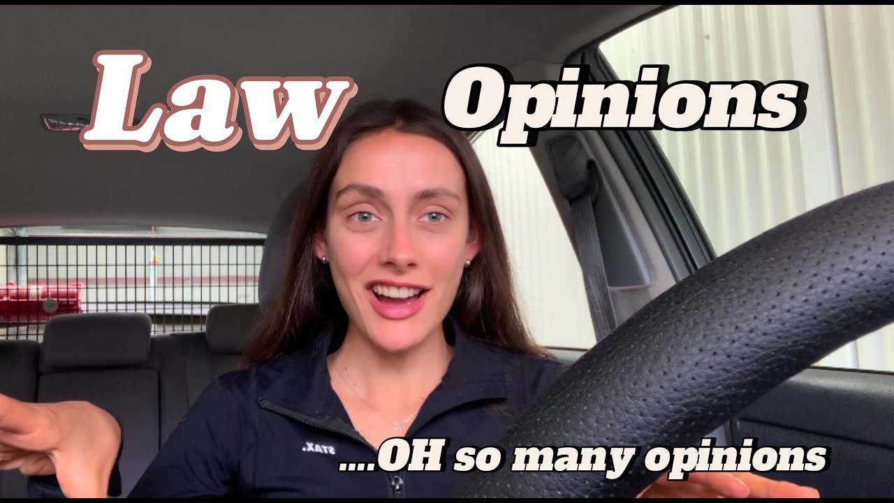 STUDY LAW?: Thoughts, feelings, opinions.