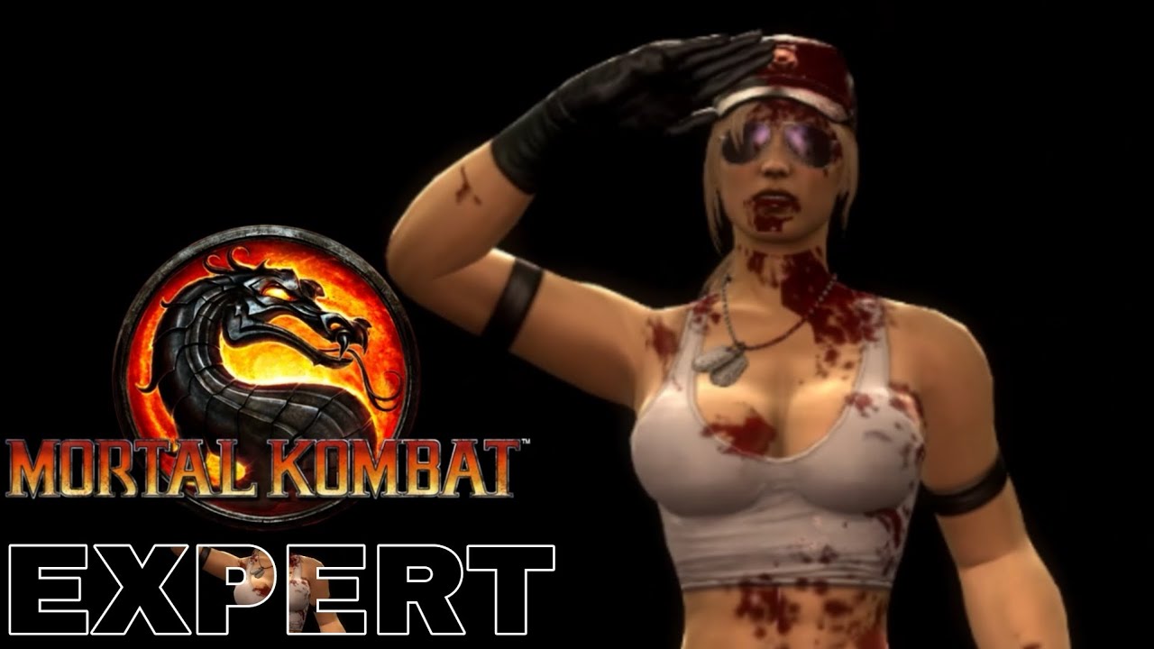Mortal Kombat 9 (Sonya) - Arcade Ladder on Expert [No Rounds Lost]