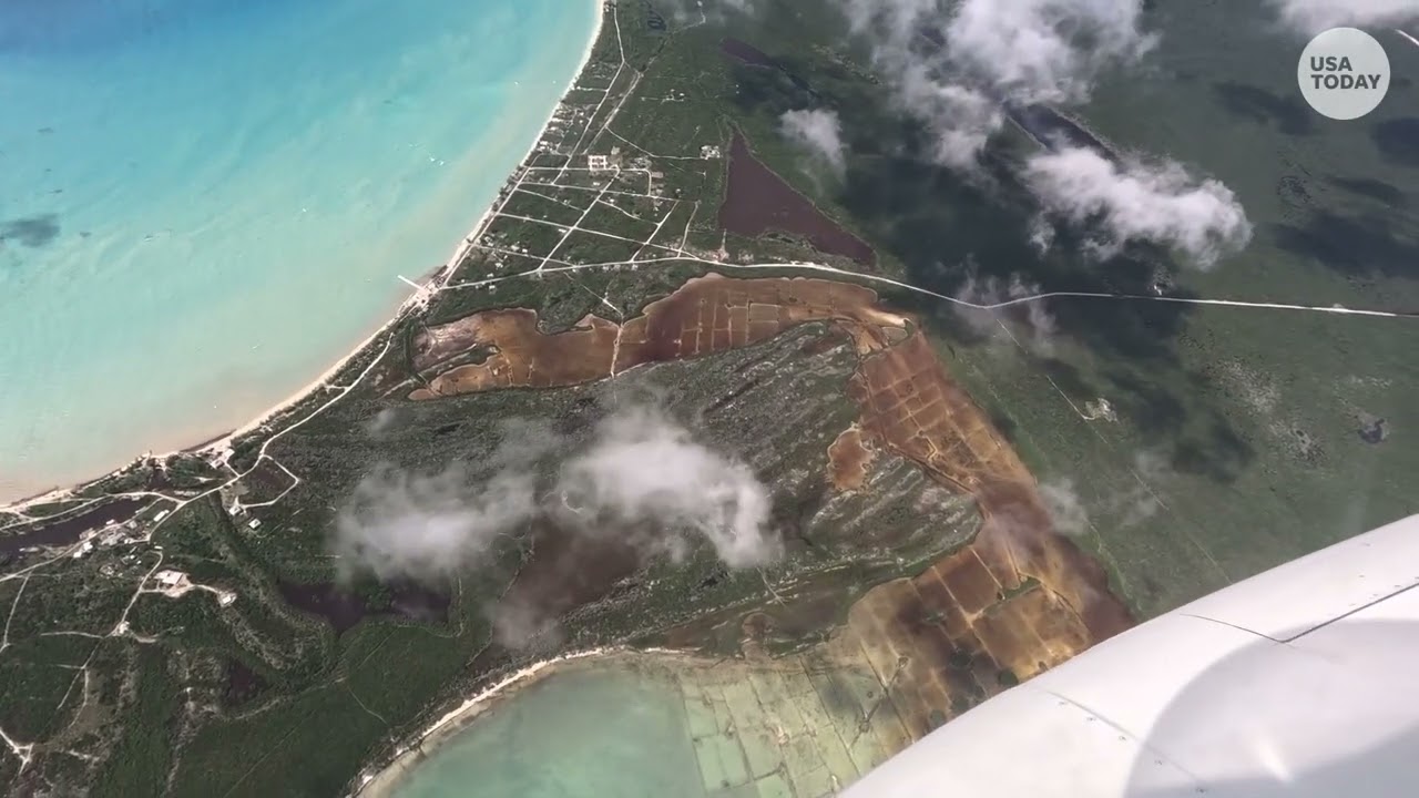 See Hurricane Melissa's destruction in Bahamas from sky