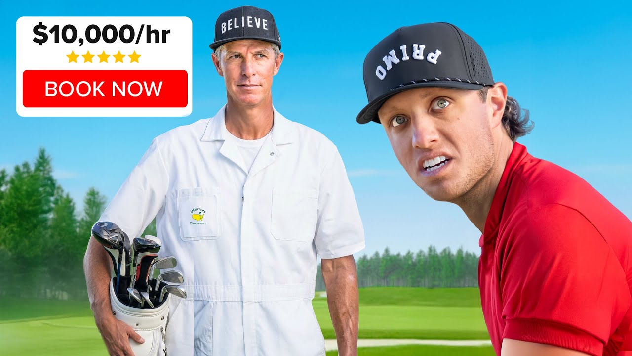 I Hired the #1 Caddie in the World! (crazy results)