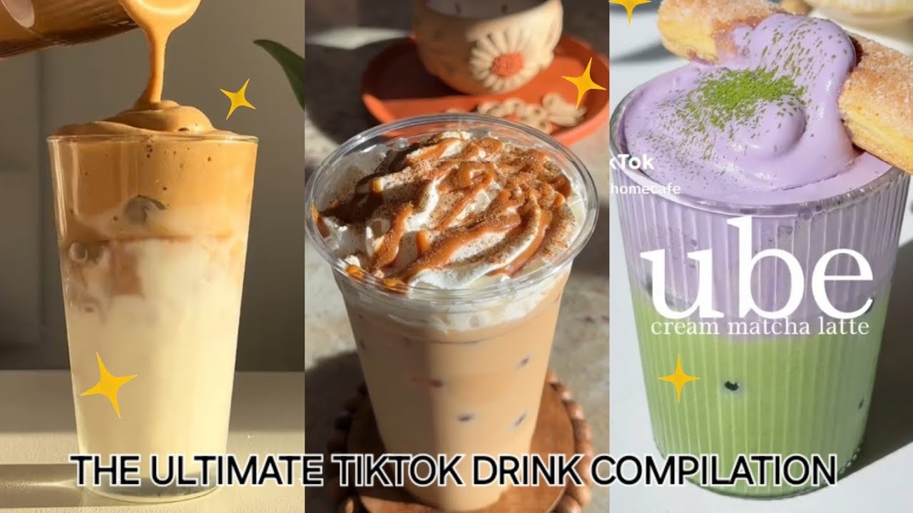 ✨ The ULTIMATE Tiktok Cold Drink Recipes ✨ | 2024 Aesthetic Drink Compilation