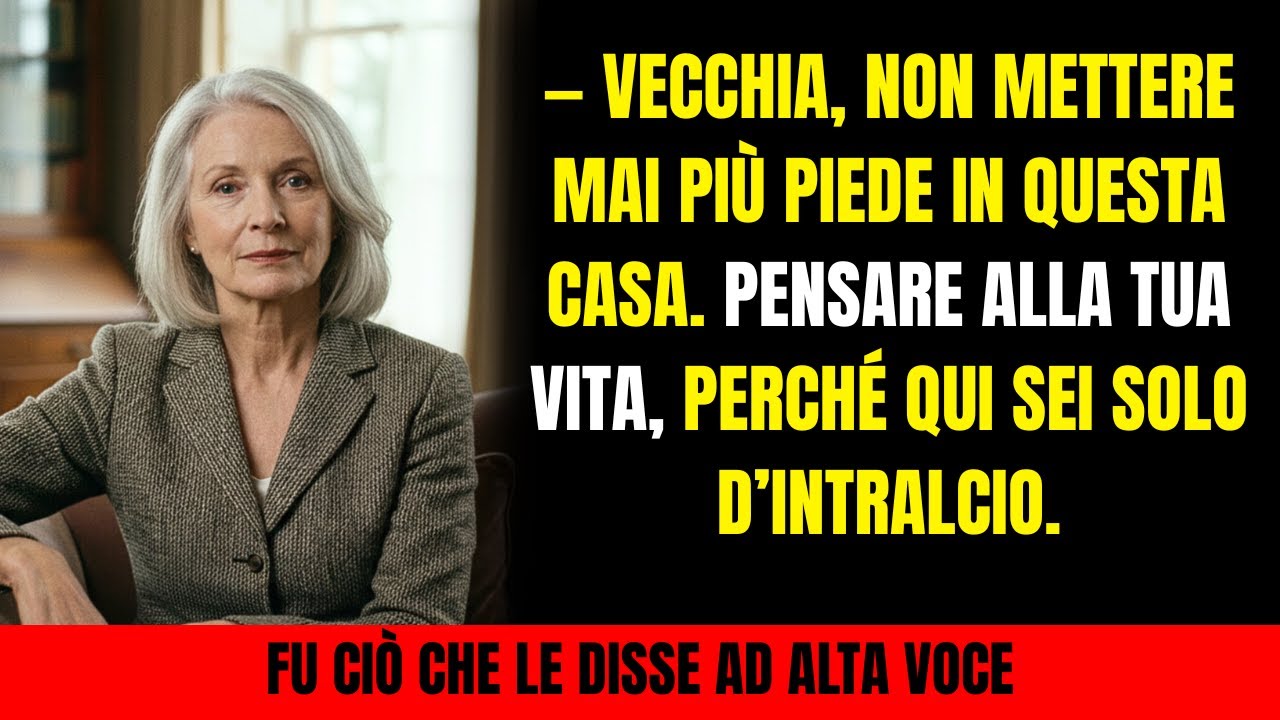 Mia nuora mi ha buttata fuori di casa dopo aver vinto 15 milioni e aver stravolto la sua vita