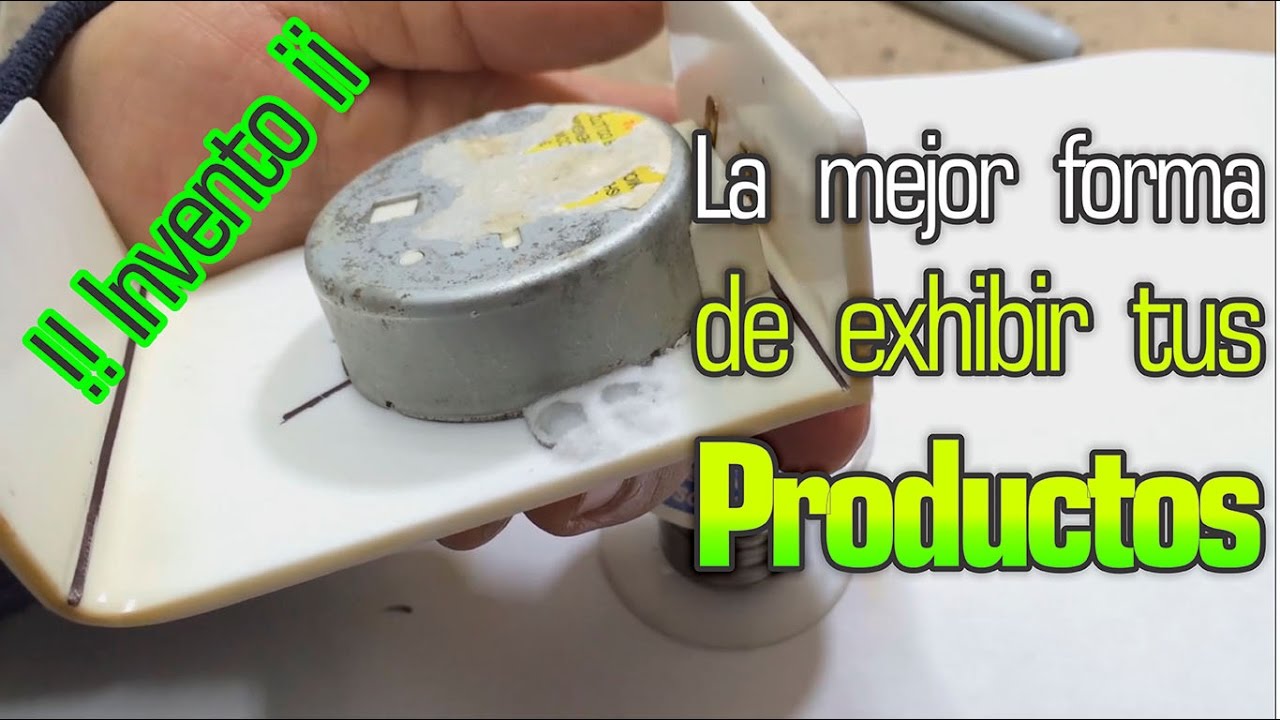 Exhibidor Giratorio - Inventos Caseros