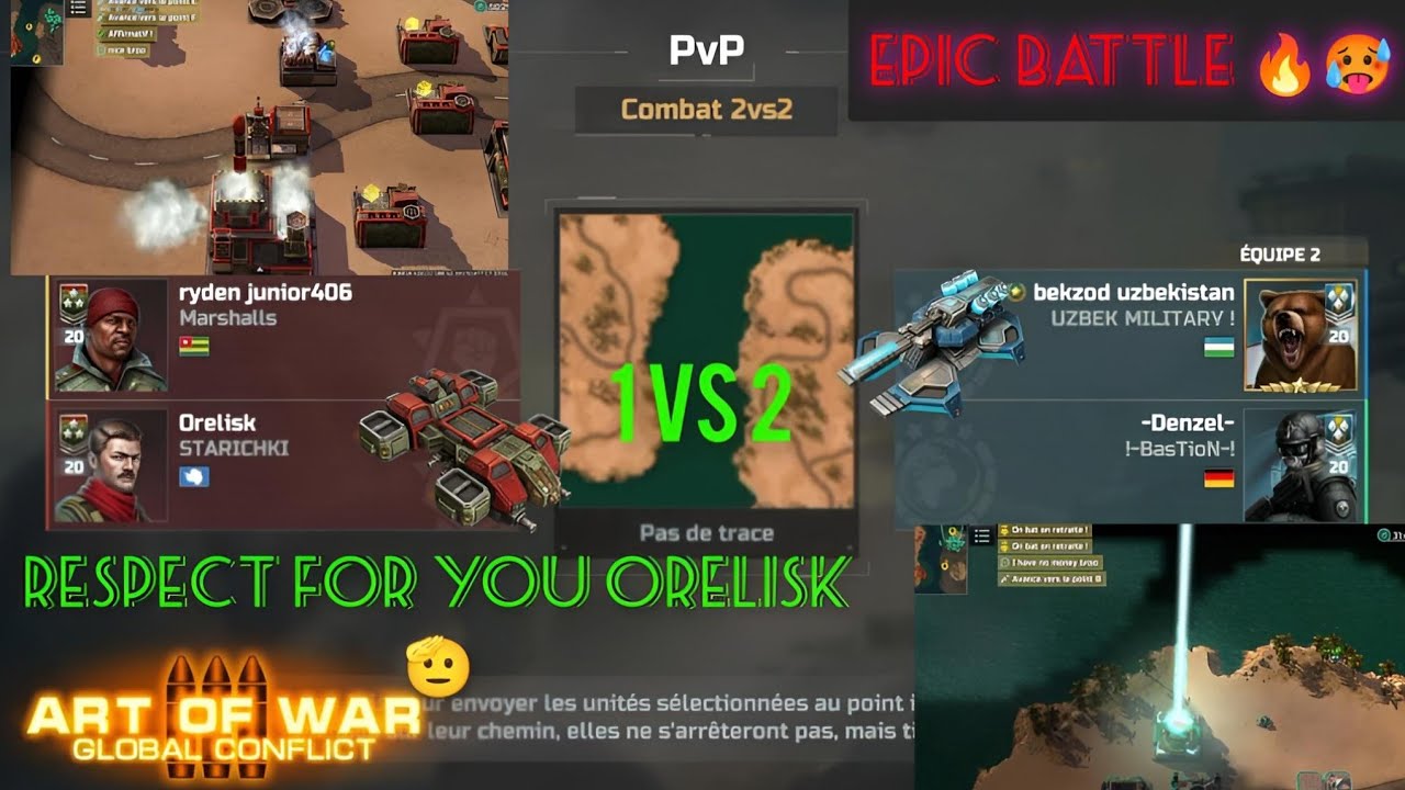 Respect 🫡 | Epic battle 🔥 | Art of war 3 