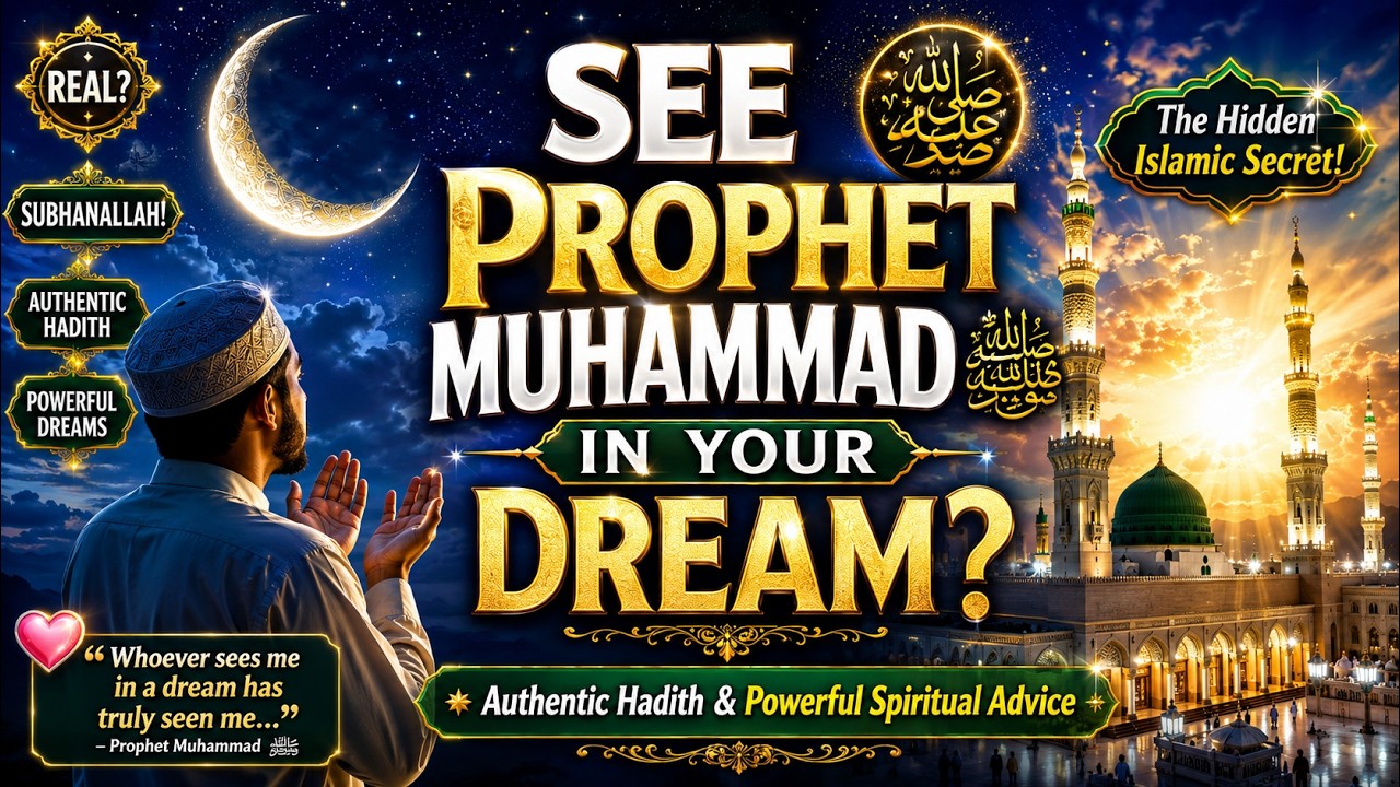 What Does It Mean To See PROPHET Muhammad In A Dream?