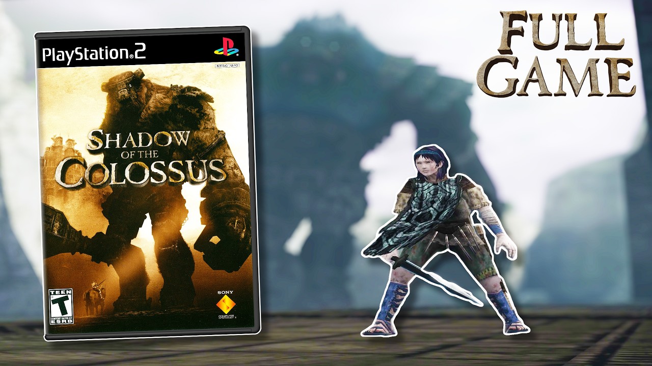 Shadow of the Colossus (2005) Full Game (4K 60FPS) Longplay No Commentary