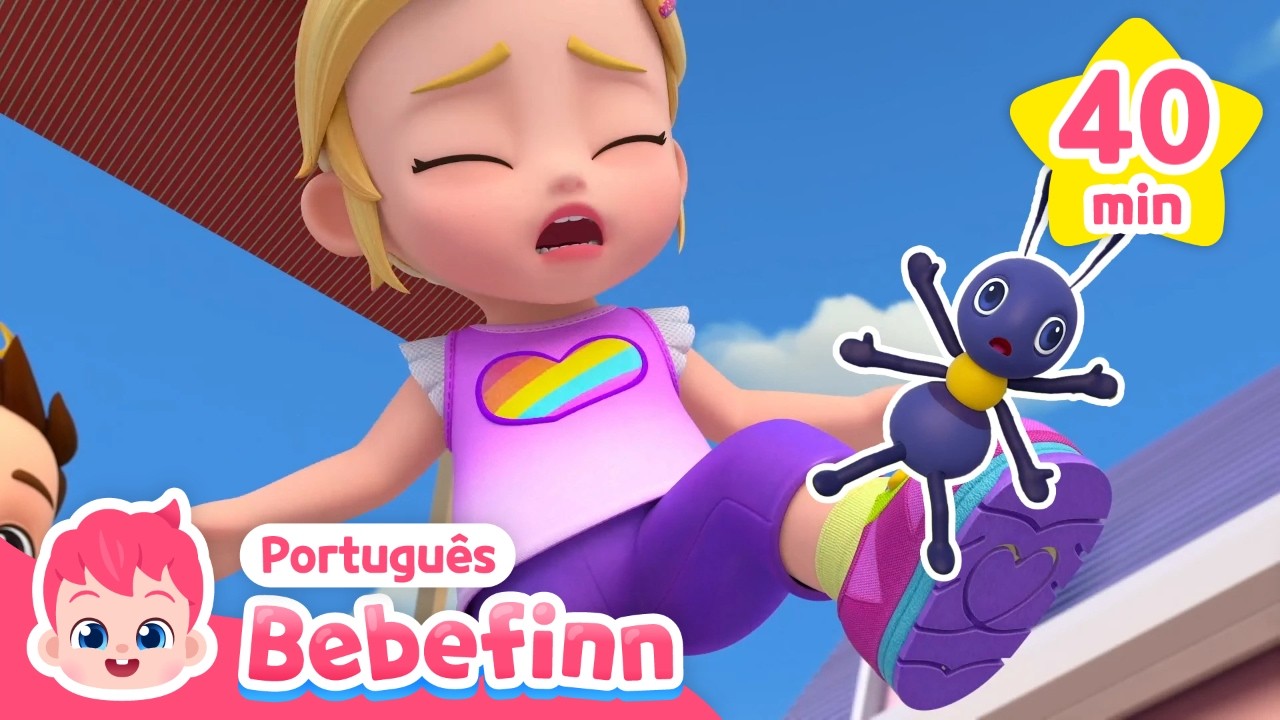 Ai! A formiguinha subiu no meu pé! 🐜 | Bebefinn em Português - Canções Infantis