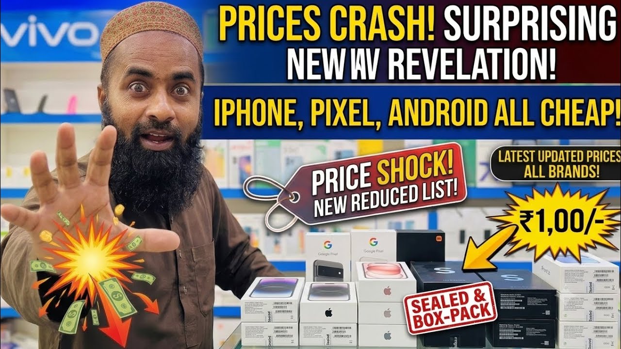 🔥 Mobile Prices Crash 2026 😱 iPhone, Pixel & Android Phones New Reduced Prices | Latest Price Update