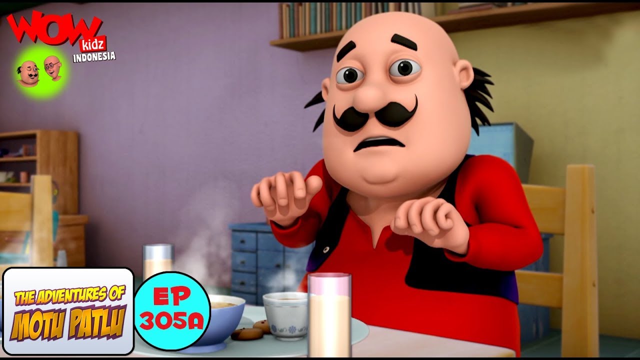 Motu Patlu dalam Bahasa | Manusia Kertas | Kartun animasi 3D untuk anak-anak