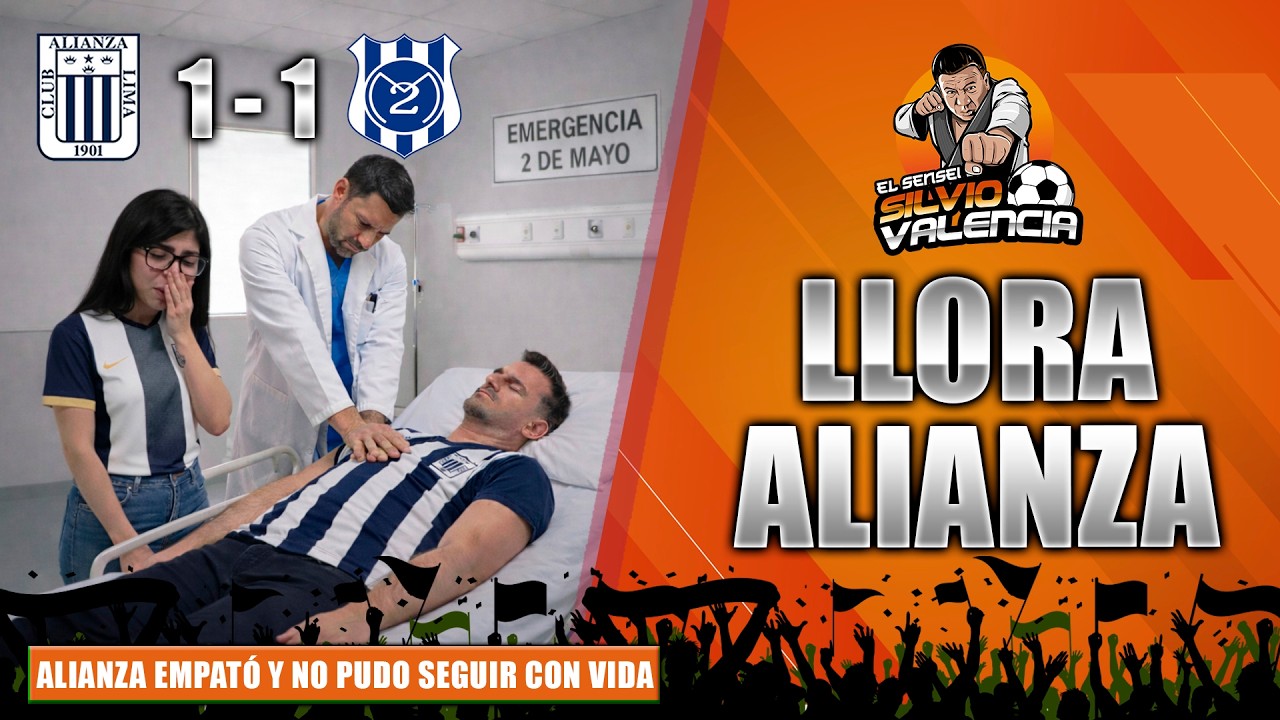 ALIANZA EMPATÓ 1 A 1 CON 2 DE MAYO / PARA PABLO GUEDE NO ES UN FRACASO / GUERRERO NO SE TUVO FE