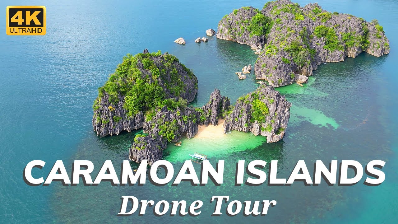 Caramoan Islands Philippines Short Trip 2023 | 4K Drone Tour