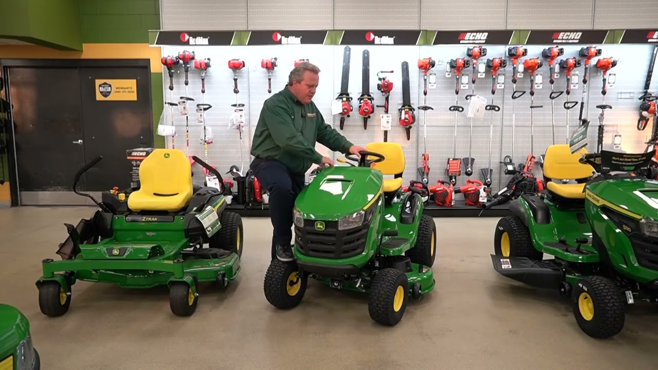 Среды с Вайнгарцем | Газонный трактор John Deere S120
