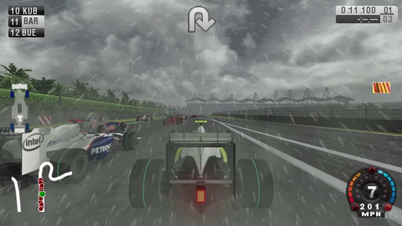 F1 2009 PSP Gameplay HD (PPSSPP)