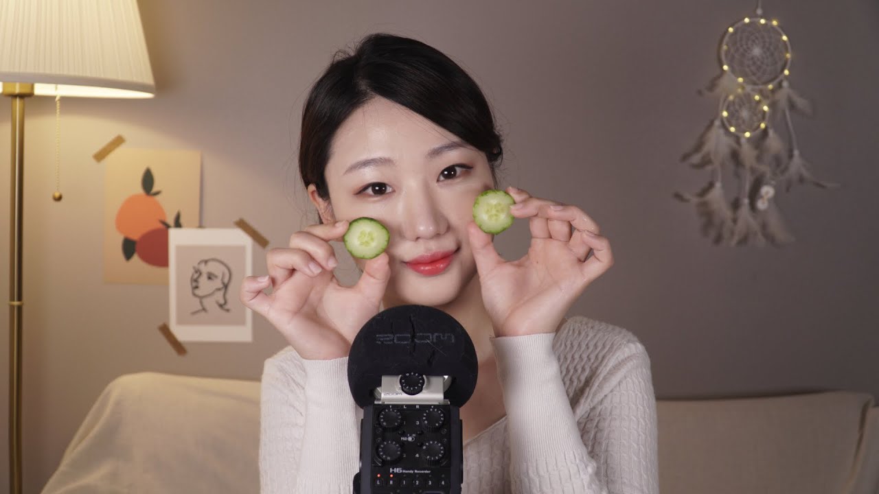 [ASMR] 물광 피부를 위한 데일리 스킨케어와 꿀팁🍯 | 조곤조곤 위스퍼링