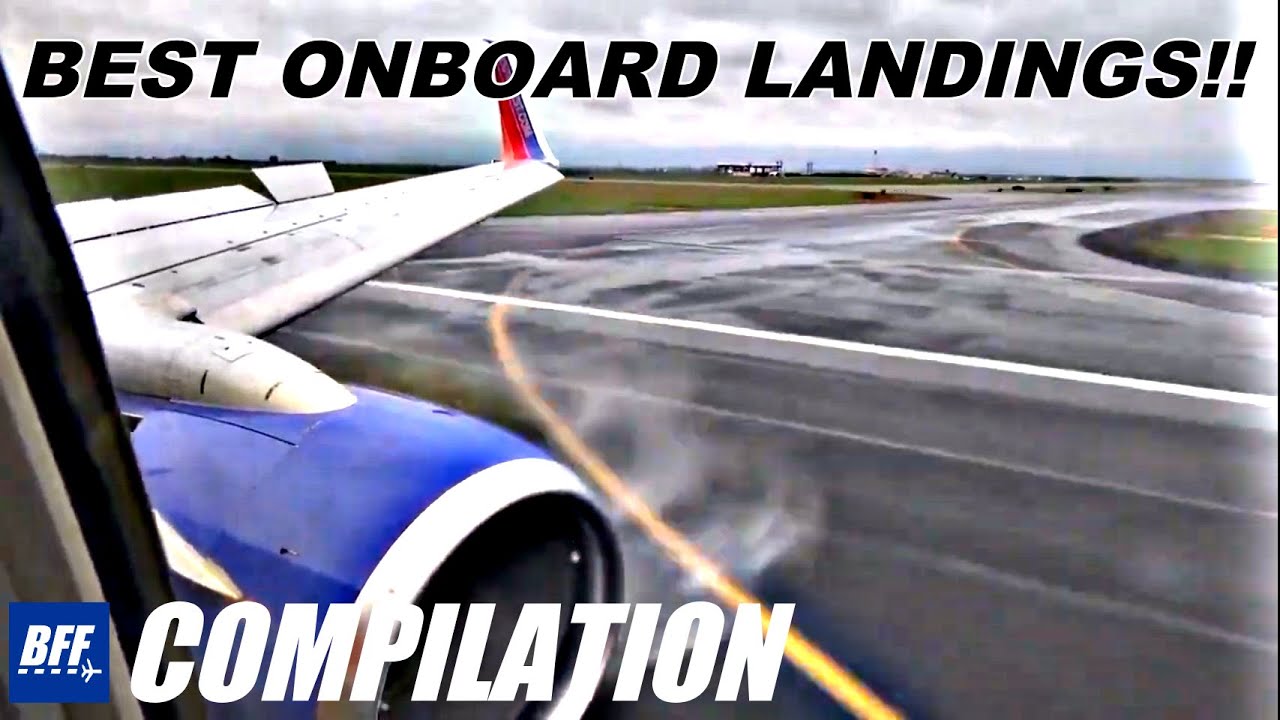 [HD] BEST ONBOARD AIRPLANE LANDINGS | 45+ Minutes Compilation