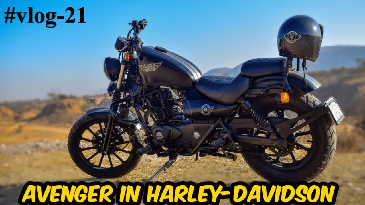 Bajaj Avenger Modified into Harley Davidson || Vlog || Jaipur