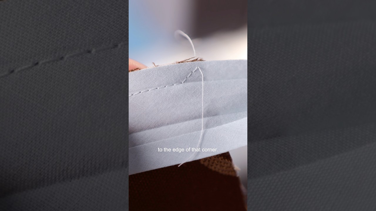 Bias tape trick #sewing