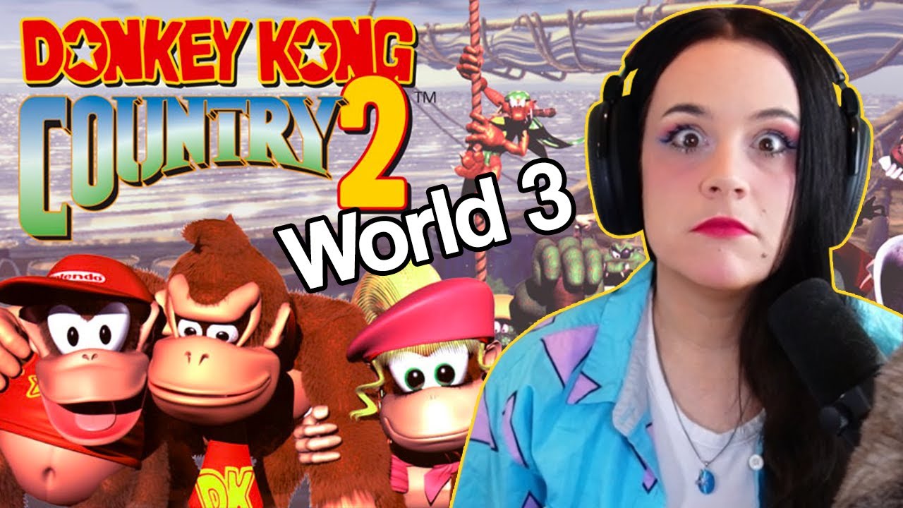 SNAKES and BRAMBLES - Donkey Kong Country 2 - Let's play Part 3