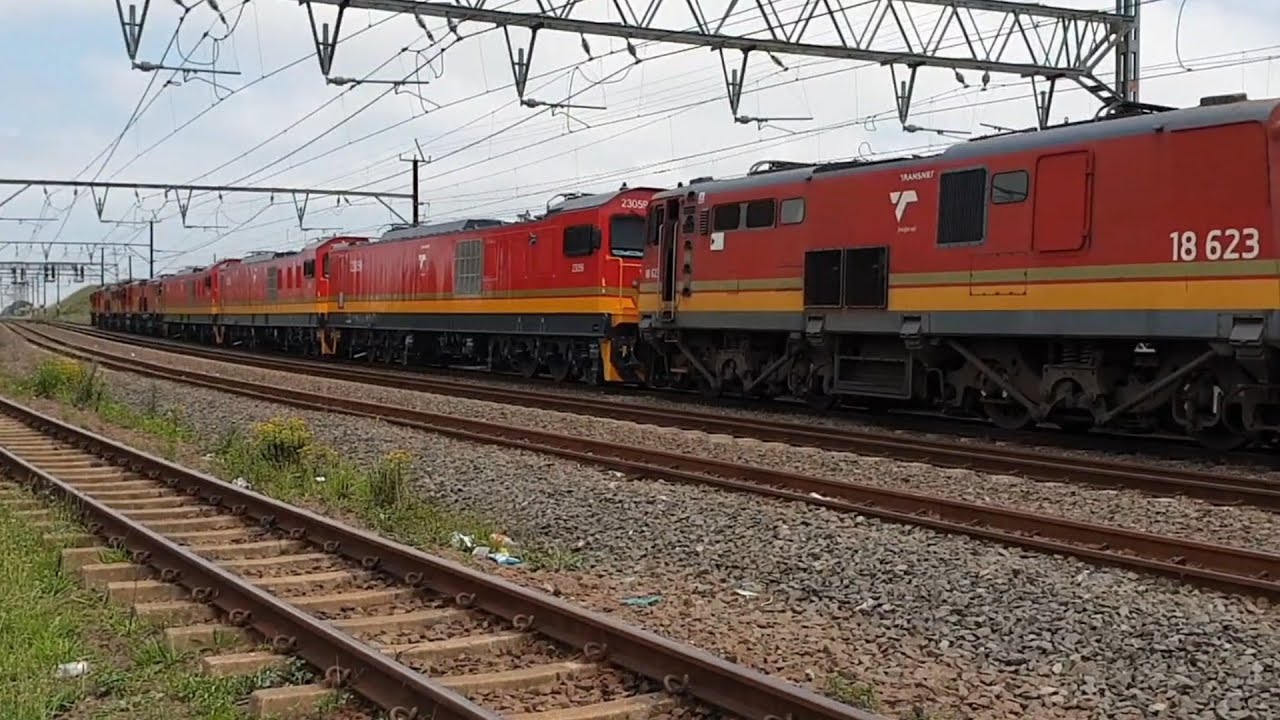 South African Railways lite locomotives compilation KZN..