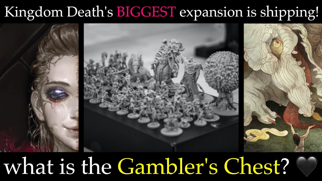 Что такое «Сундук игрока»? Это Kingdom Death Two, и он уже совсем близко! 🖤