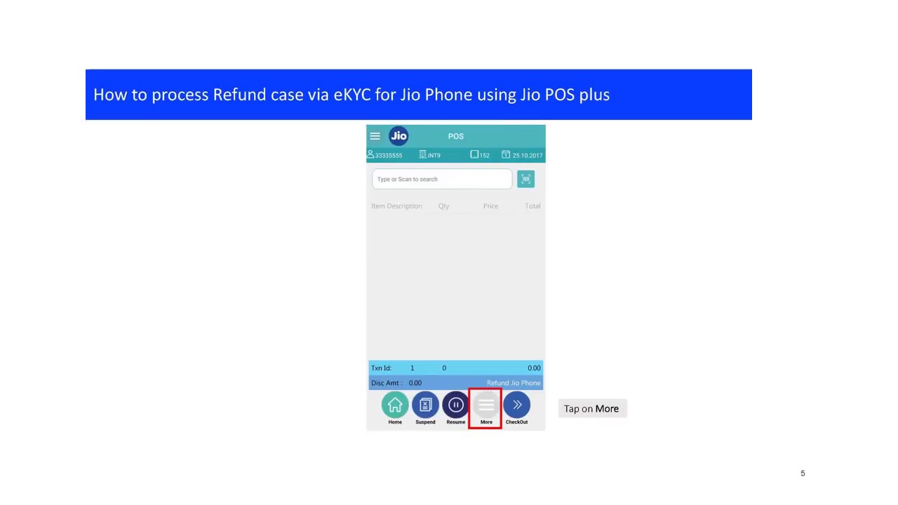 Jio Phone Return Process for Jio Store