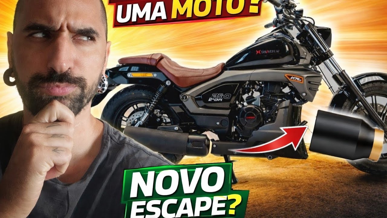 Iron 250 - Trocar a ponteira ou o escapamento?