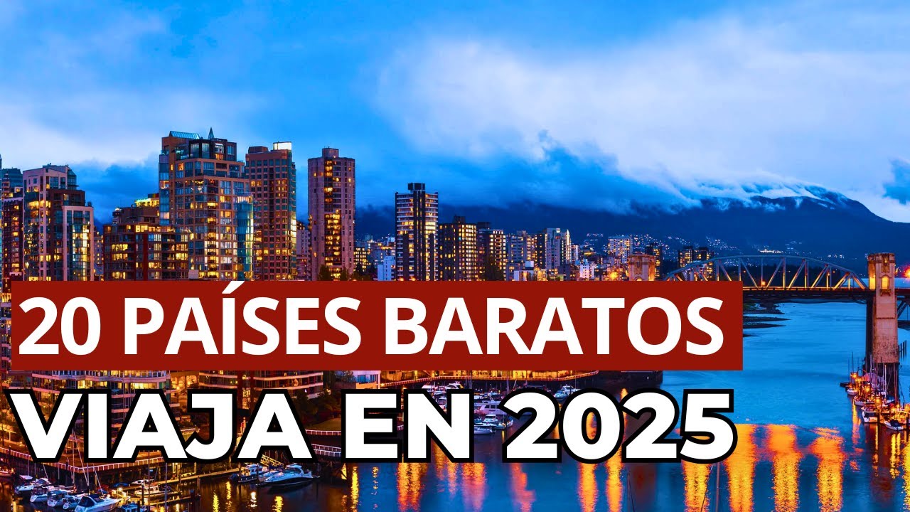 ¡IMPERDIBLE! 20 Países BARATOS Para VIAJAR en 2026