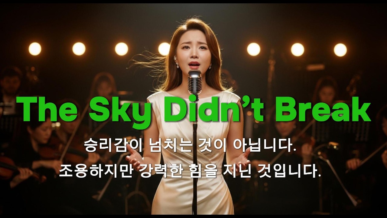 🔊원곡듣기 The Sky Didn’t Break🎹감성힐링발라드  🥁 발라드  ❤️힐링 음악   🎻마음을 치유하는 음악   🎺emotional healing  🎸ballad