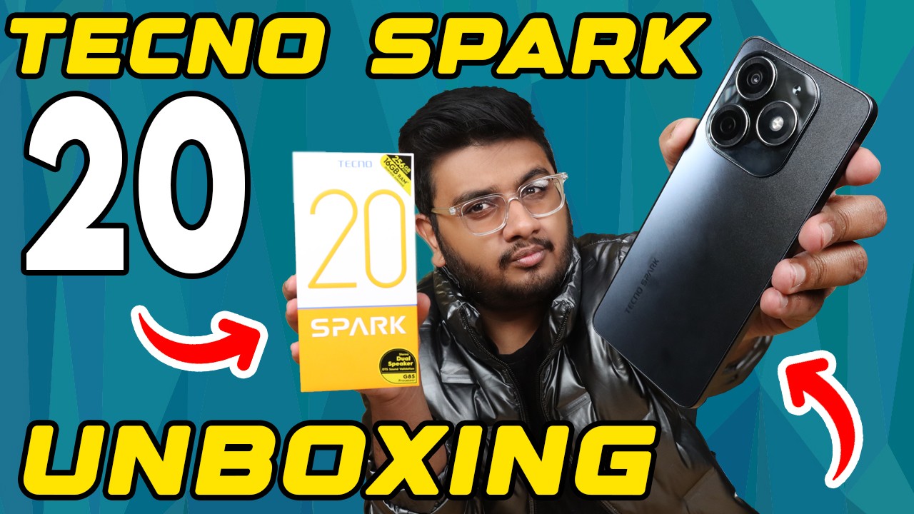 Tecno Spark 20 Unboxing | Price In Pakistan