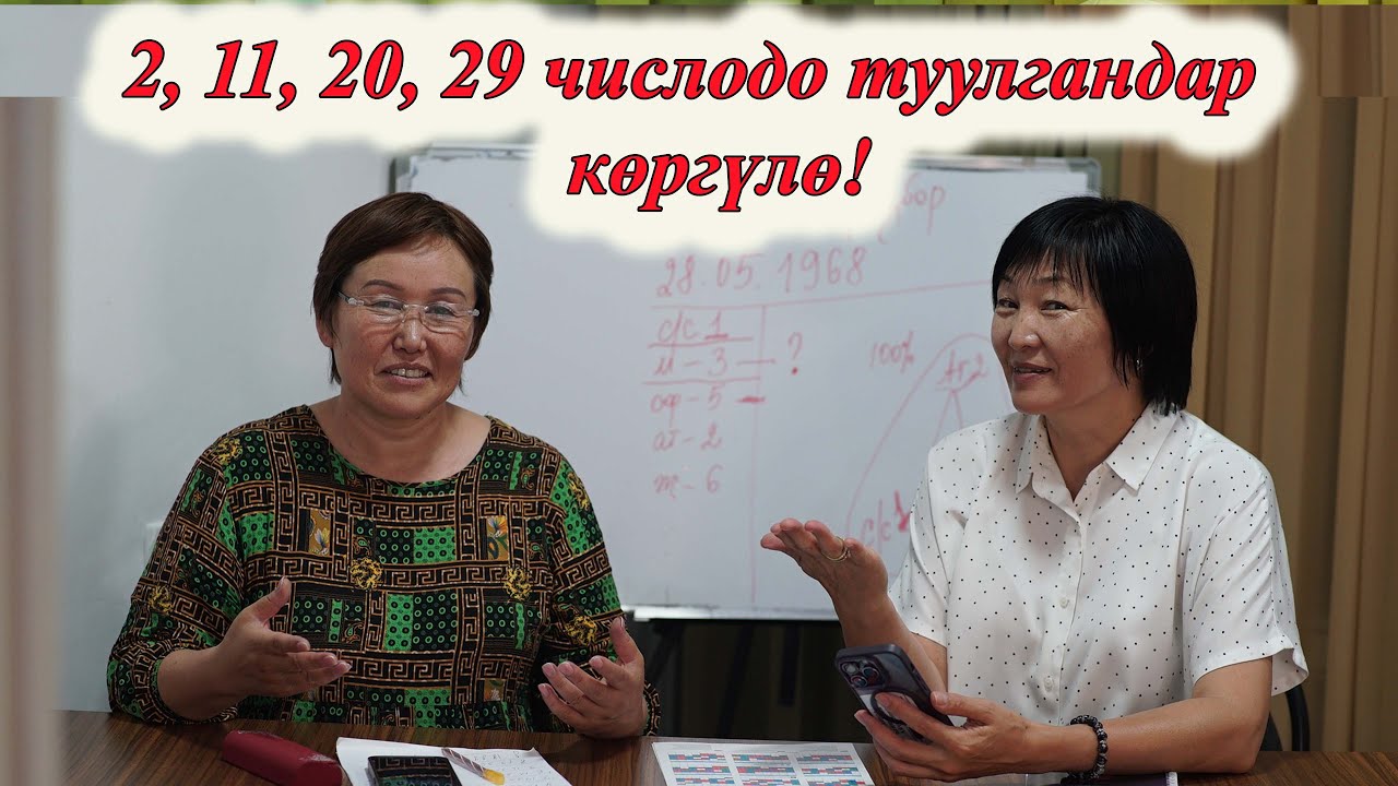 2, 11, 20, 29-да ТУУЛГАНДАР КӨРСҮН. ӨТӨ КЫЗЫКТУУ ВИДЕО! МИНИРАЗБОР 2 ЧИСЛО сюцай кыргызча