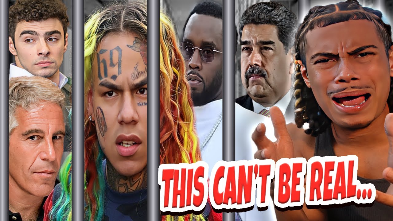 6ix9ine сдался в той же тюрьме, что и Дидди, Джеффри Эпштейн, президент Венесуэлы и другие.