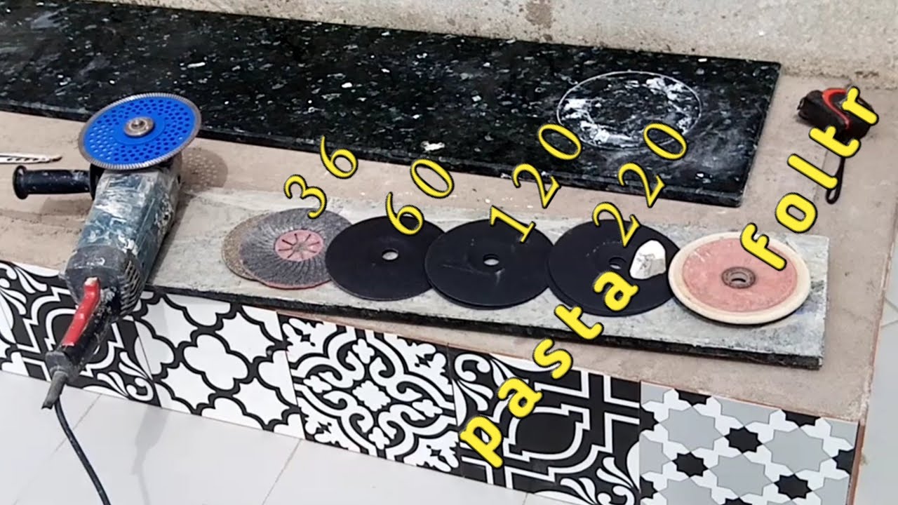 مهم لكل زلايجي وبلاط أن يشاهده ويتعلم طريقة تلميع رخام وجرانيت