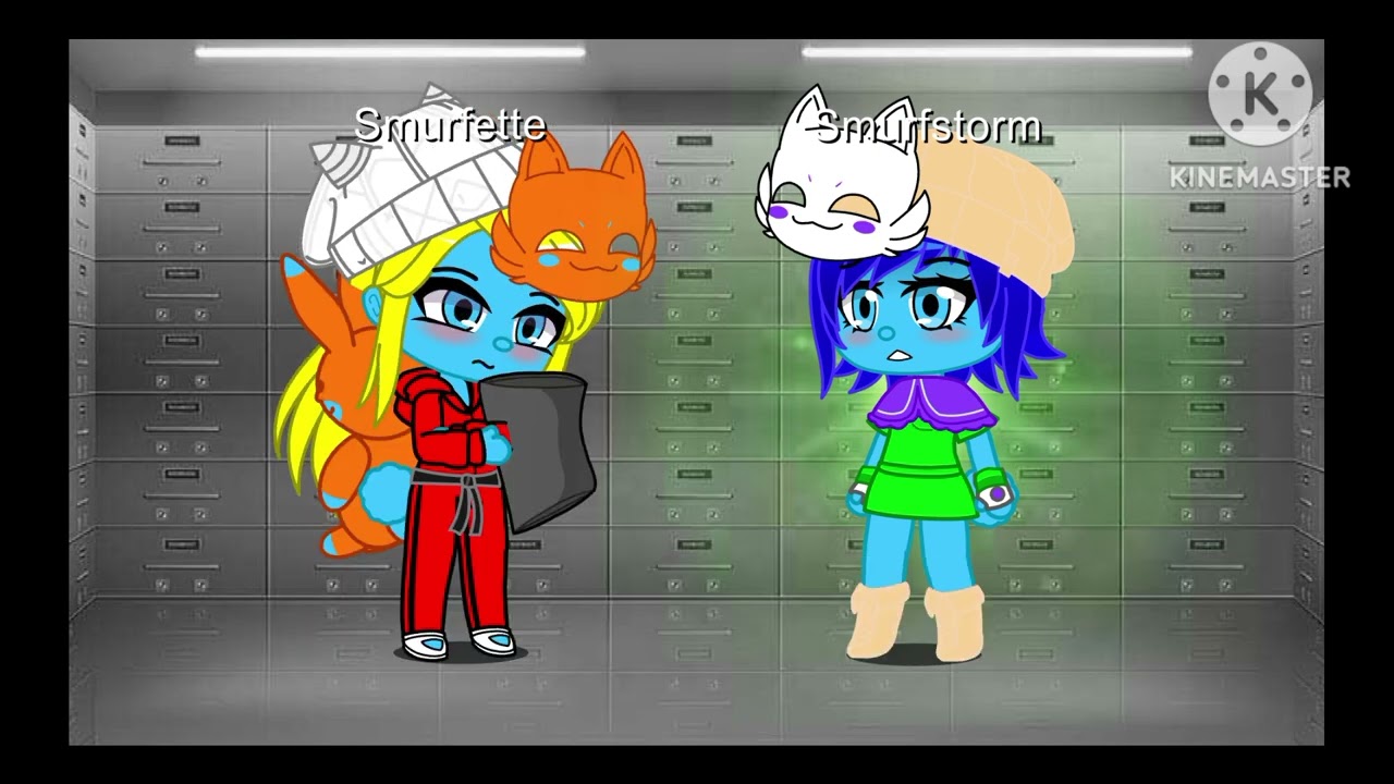 Smurfette & Smurfstorm Locked In A Vault Part 1 | Smurfette x Smurfstorm | Family Guy | Oscar.B.D😇💙💚