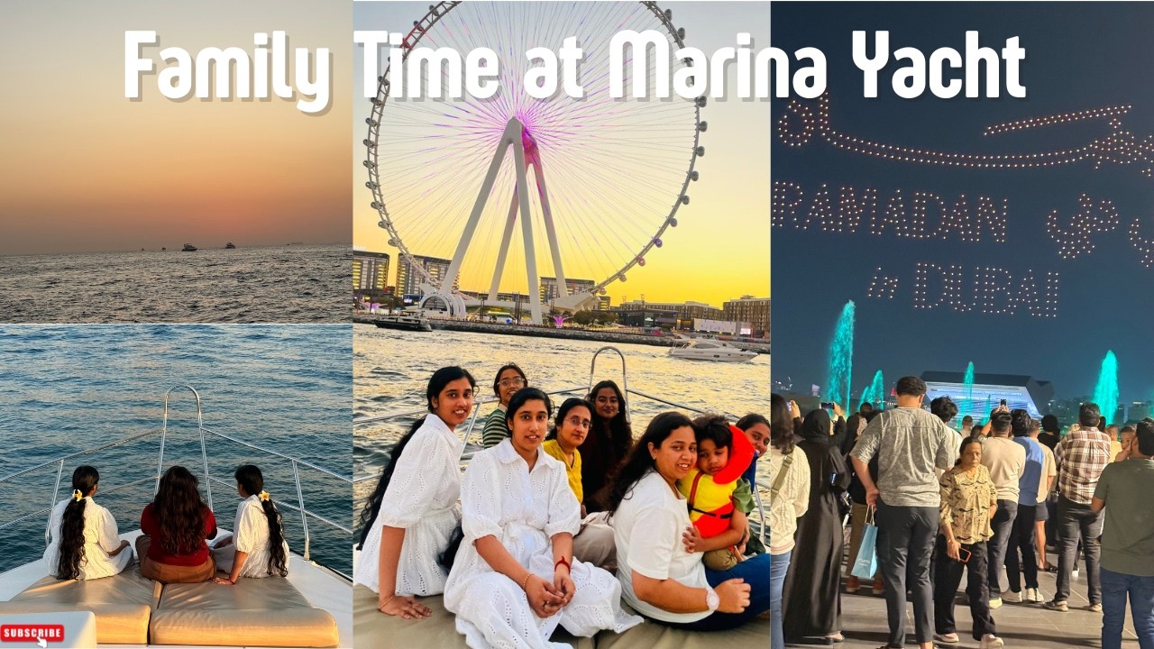 Yacht trip at Dubai Marina | Twin AmmA | -110