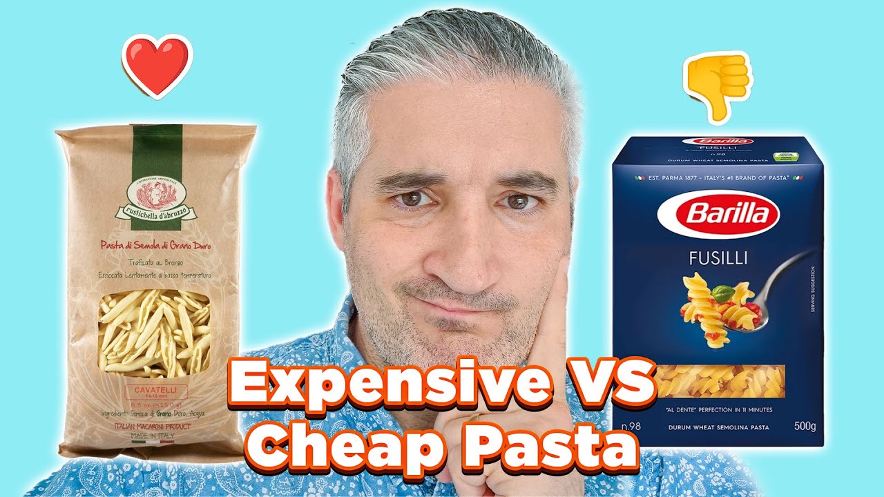 The Great Pasta Debate: Expensive vs. Cheap