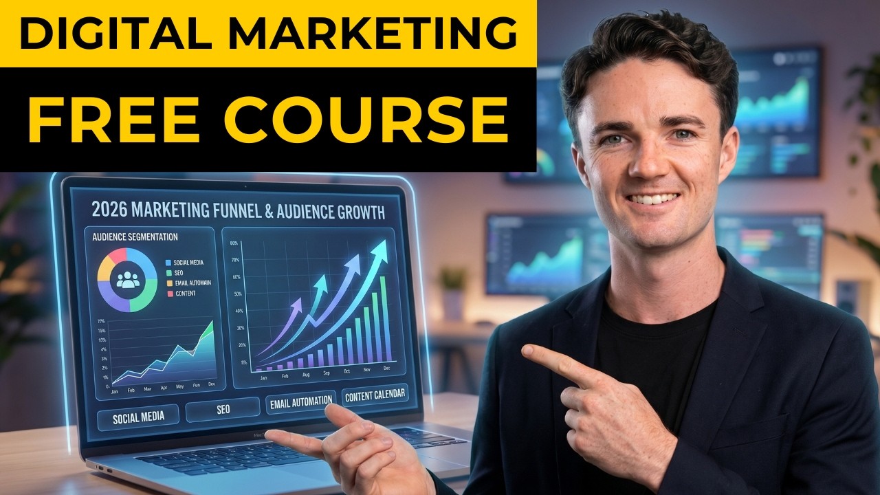 Free Digital Marketing Full Course for 2026 (12 Hours)
